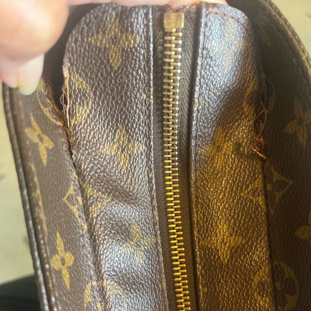 Louis Vuitton Brown and Tan Shopping Tote - Picture 13 of 16